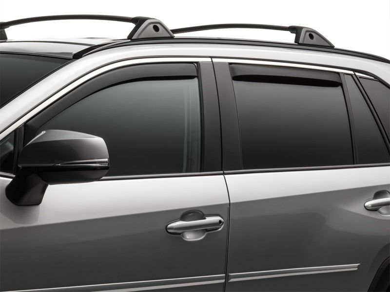 WeatherTech 16-22 Lexus RX/RX Hybrid Front & Rear Side Window Deflectors - Matte Black