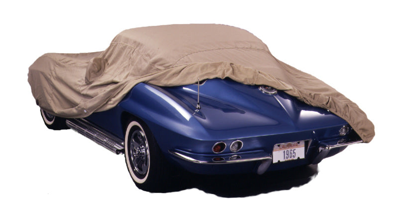 Covercraft Custom Car Covers 63-67 corvette Coupe Conv Custom Tan Flannel Car Cover - Tan