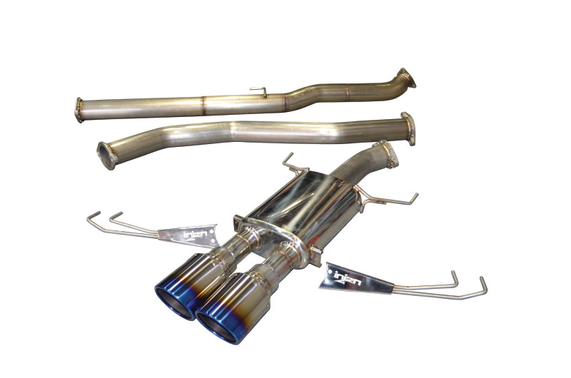 Injen 17-19 Honda Civic Type-R 3in SS Cat-Back Exhaust w/ Dual Burnt Titanium Tips