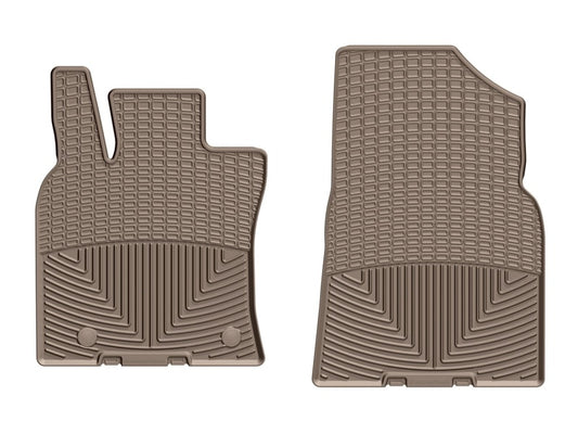 Weathertech 2018+ Toyota Camry Front Rubber Mats - Tan