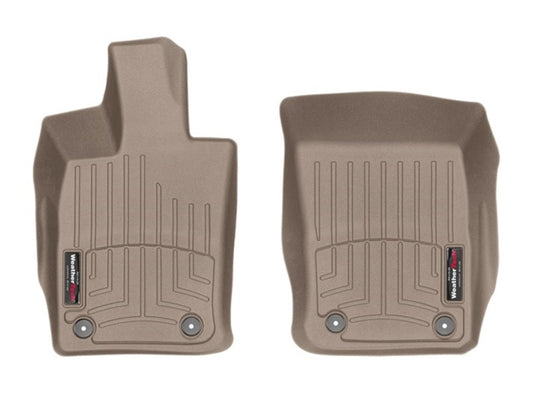 WeatherTech 2017+ Porsche Panamera Front FloorLiner - Tan