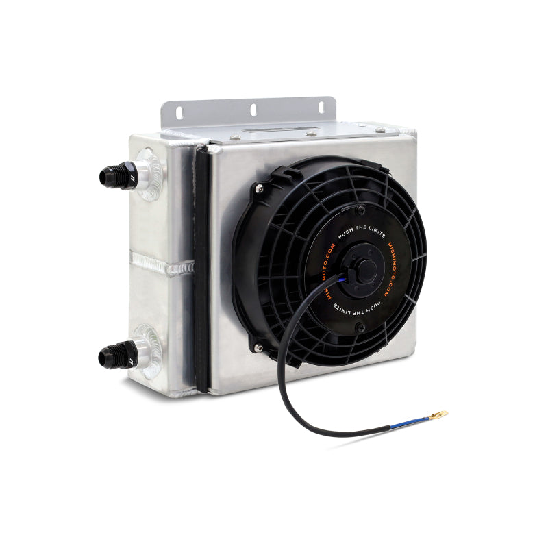 Mishimoto Universal Oil Cooler Kit 23 Row Cooler and 1in x 8in Fan