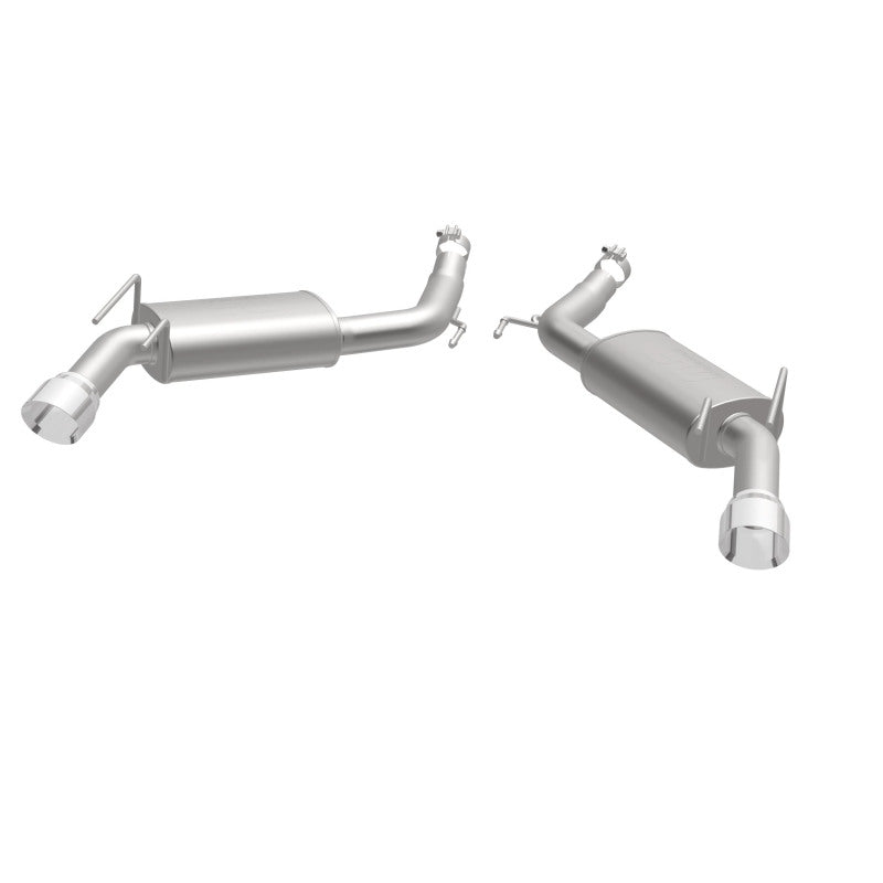 MagnaFlow Street Series Axle Back 14-15 Chevy Camaro 6.2L V8 SS Polished Dual Split Rear Exit