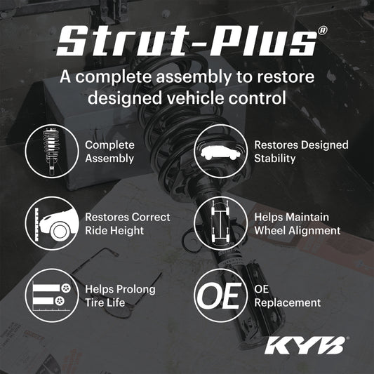 KYB 17-19 Honda CR-V / 20-22 Honda CR-V L4 1.5L 1497cc Strut-Plus Assembly - Front Left