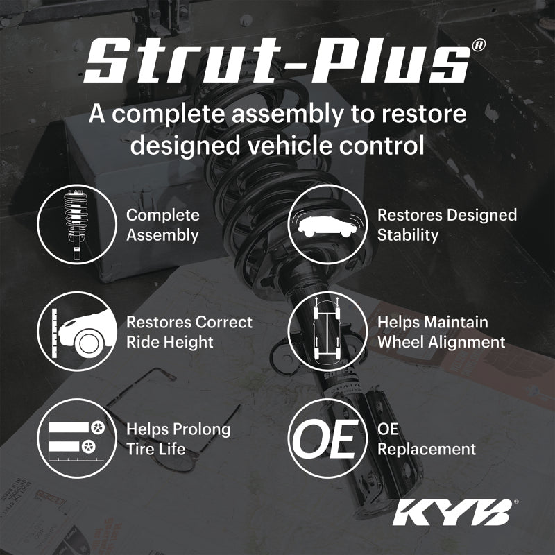 KYB 11-15 Chevrolet Volt Strut-Plus Assembly - Front Left