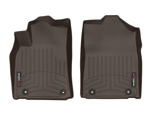WeatherTech 2016+ Lexus ES Front FloorLiner - Cocoa