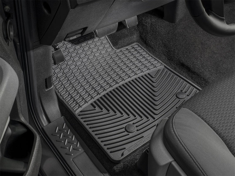 WeatherTech 04-10 Toyota Sienna Front Rubber Mats - Black