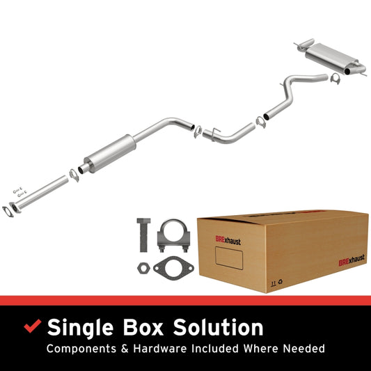 BRExhaust 12-18 Ford Focus 2.0L Exhaust Kit
