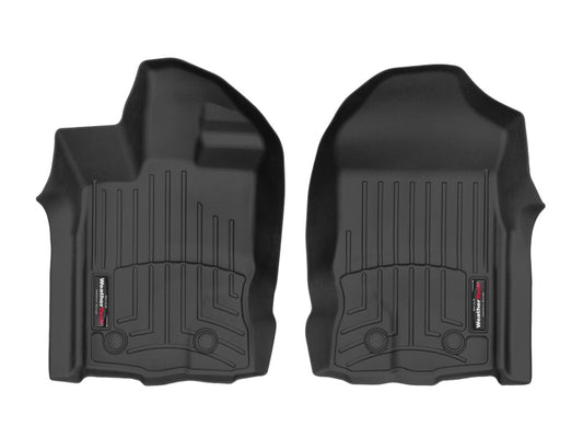 WeatherTech 2019+ Ford Ranger Supercrew Front FloorLiner - Black