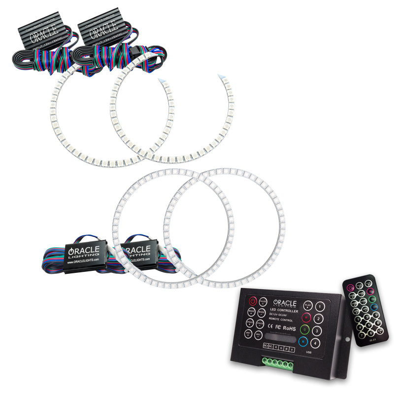 Oracle BMW 7 Series 06-08 Halo Kit - ColorSHIFT w/ 2.0 Controller