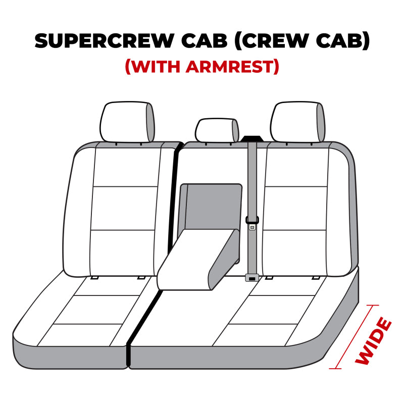 Covercraft Endura Waterproof Polyester SeatSaver Custom Second Row Seat Covers