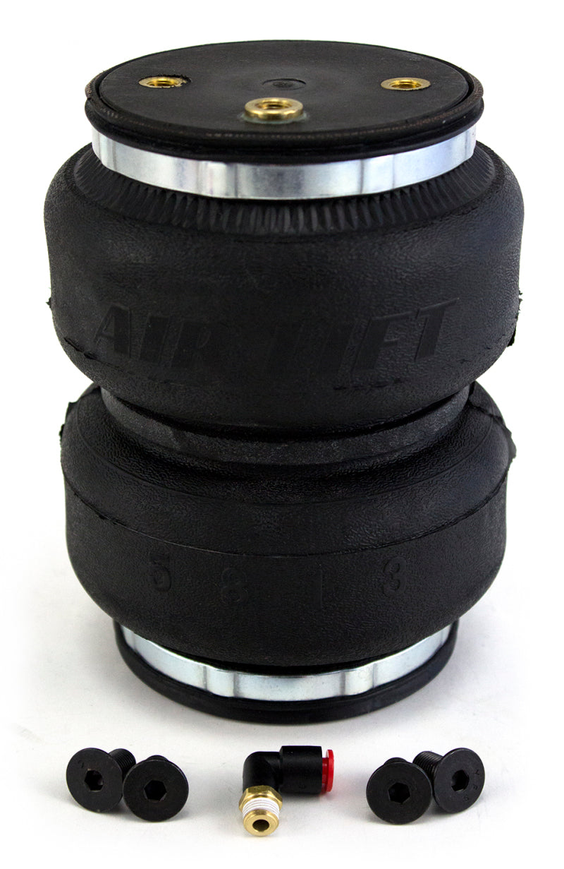 Air Lift Replacement Air Spring - LoadLifter 5000 Ultimate Bellows Type w/ internal Jounce Bumper