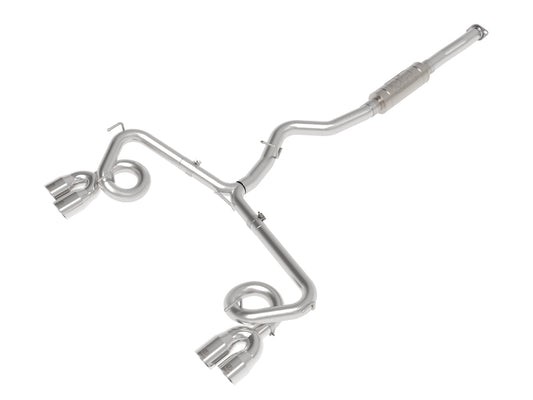 aFe Subaru WRX/STi 15-21 H4-2.0/2.5L Takeda 3in to 2-1/2in Stnlss Cat-Back Exhaust w/ Polished Tip