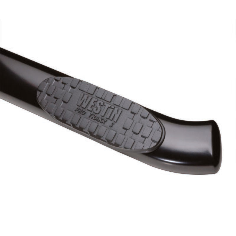 Westin 2007-2018 Toyota Tundra D-Cab (6.5 ft Bed) PRO TRAXX 5 WTW Oval Nerf Step Bars - Black