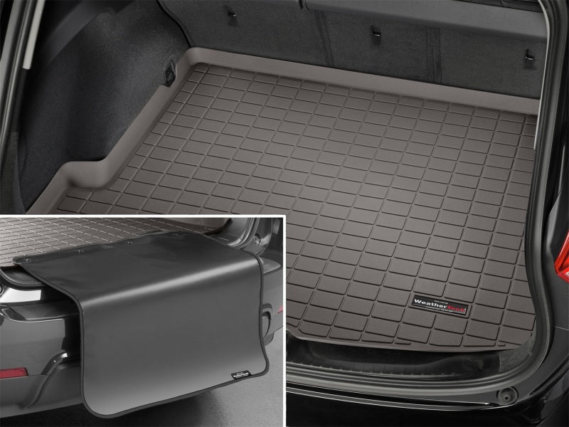WeatherTech 25-26 Subaru Forester Hybrid Behind 3rd Row Cargo Liner w/Bumper Protector - Cocoa