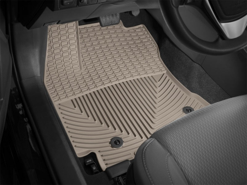 WeatherTech 14+ Toyota Corolla Front Rubber Mats - Tan