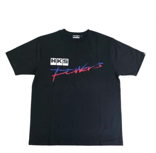 HKS T-SHIRT Powers BLACK XXXL