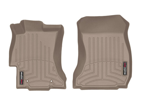 WeatherTech 12+ Subaru Impreza Front FloorLiner - Tan