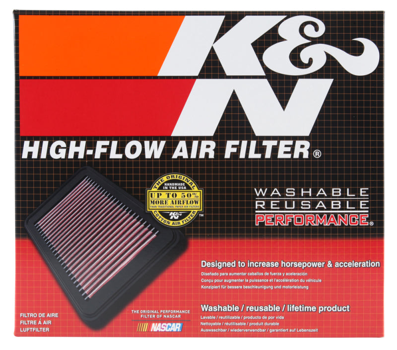 K&N 19 Porsche 911 3.0L H6 F/I Drop In Replacement Air Filter