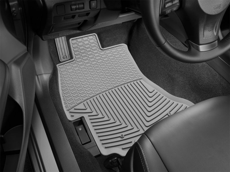 WeatherTech 16+ Subaru Crosstrek Front Rubber Mats - Grey