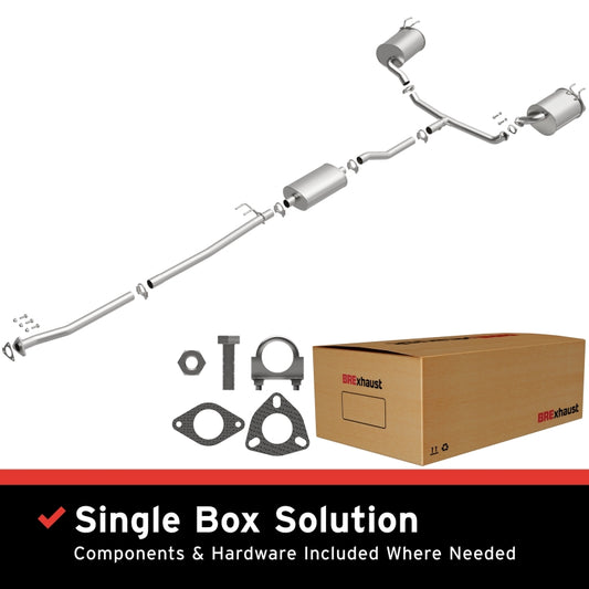 BRExhaust 17-19 Honda CR-V Touring 1.5L Exhaust Kit
