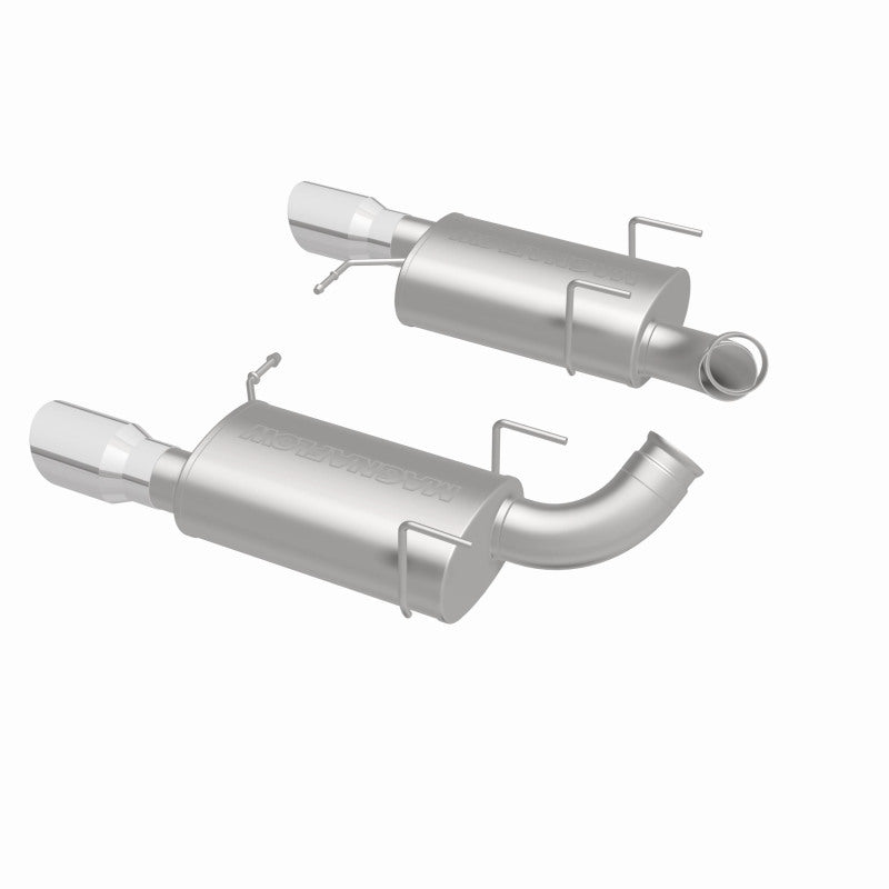 MagnaFlow 13 Ford Mustang V8 5.0L Dual Split Rear Exit Stainless Cat Back Performance Exhaust