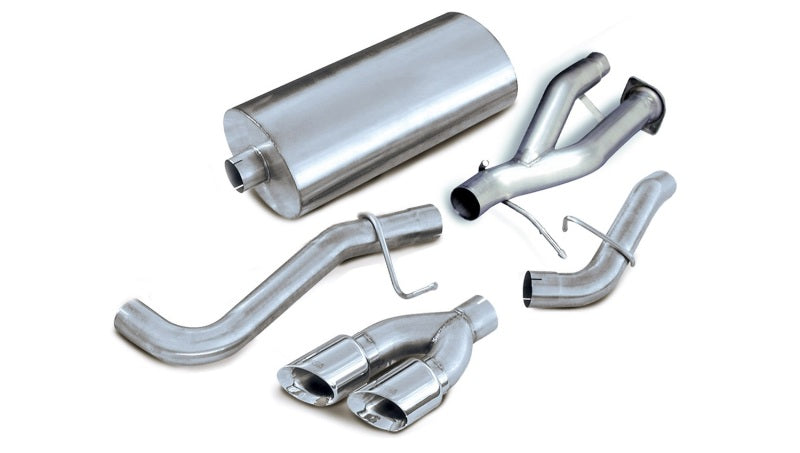 Corsa 2002-2006 Cadillac Escalade 6.0L V8 Polished Sport Cat-Back Exhaust