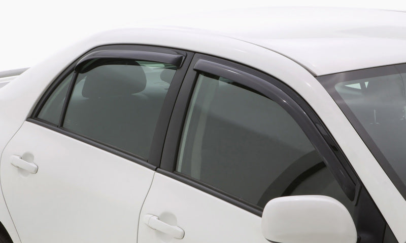AVS 06-11 Chevy HHR Ventvisor In-Channel Front & Rear Window Deflectors 4pc - Smoke