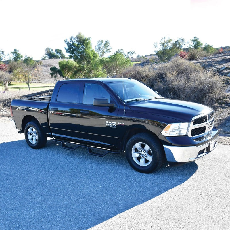 Westin 19-23 RAM 1500 Classic Crew Cab Outlaw Drop Nerf Step Bars - Textured Black