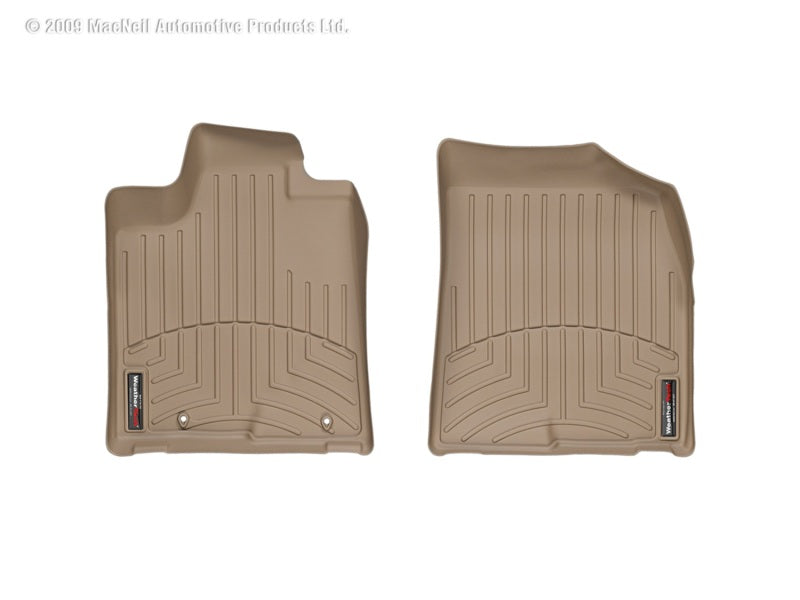 WeatherTech 08-13 Toyota Highlander Front FloorLiner - Tan