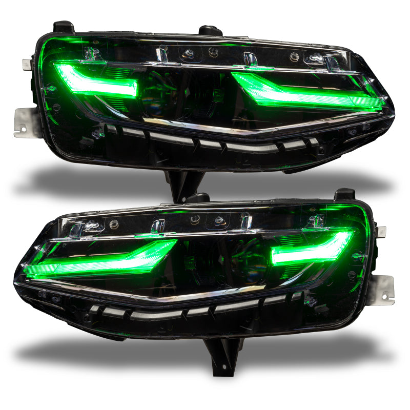 Oracle 19-21 Chevy Camaro LS/LT RGB+A Headlight DRL  Kit - ColorSHIFT w/o Controller