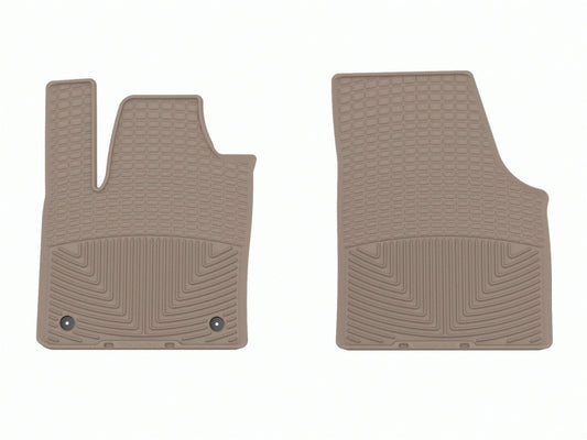 WeatherTech 18-24 Volkswagen Atlas (Incl. 20-24 Cross Sport) Front Rubber Mats - Tan