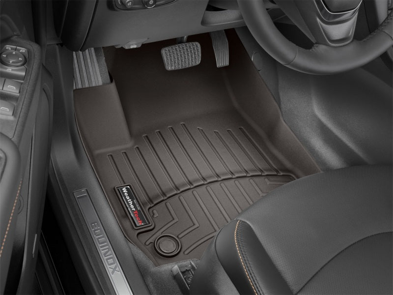 WeatherTech 2018+ Lexus LS (AWD Only) Front FloorLiner - Cocoa