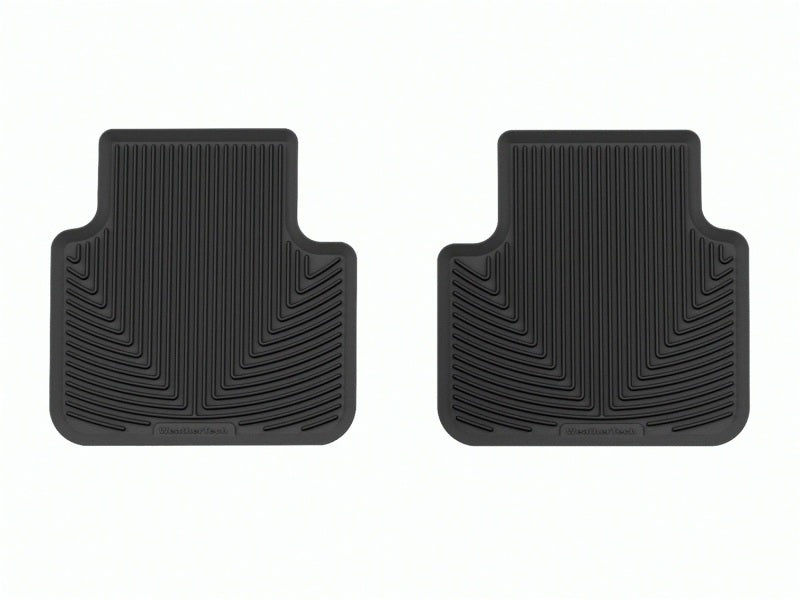 WeatherTech 18-24 Volkswagen Atlas (Incl. 20-24 Cross Sport) Rear Rubber Mats - Black