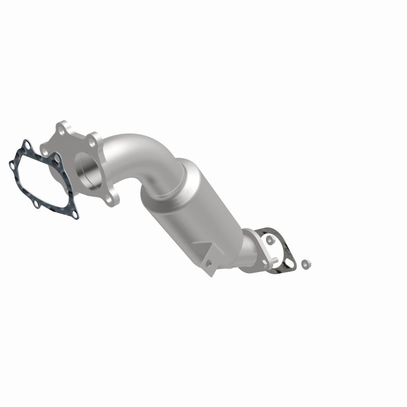 MagnaFlow Direct Fit Catalytic Converter 08-09 Subaru STi front OEM