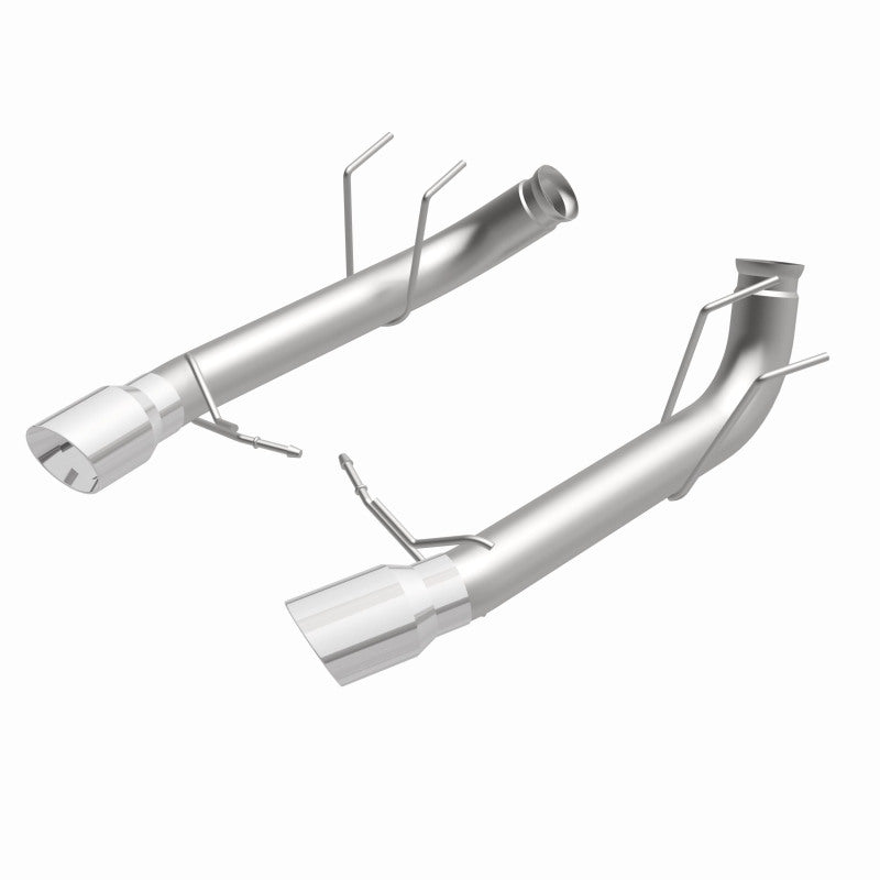 MagnaFlow 13 Ford Mustang Dual Split Rear Exit Stainless Axle-Back Cat Back Exhaust (Competition)