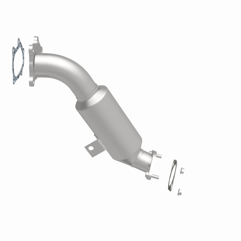 MagnaFlow Direct Fit Catalytic Converter 08-09 Subaru STi front OEM