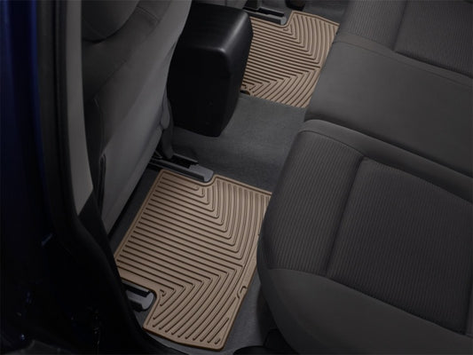 WeatherTech 08-13 Toyota Highlander Rear Rubber Mats - Tan