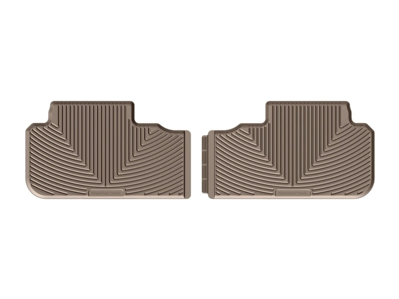 WeatherTech 2014-2019 Toyota Highlander Rear Rubber Mats - Tan