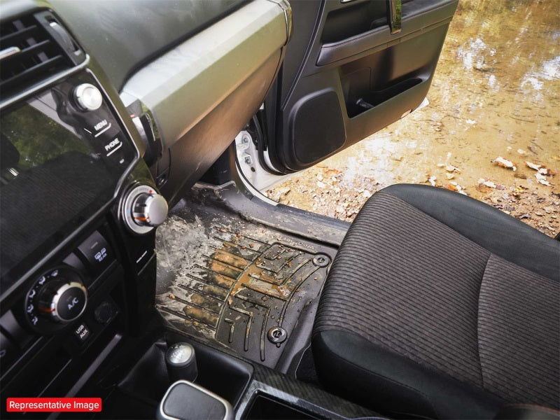 WeatherTech 17-25 Audi Q7 2nd Row Rear FloorLiner HP - Grey