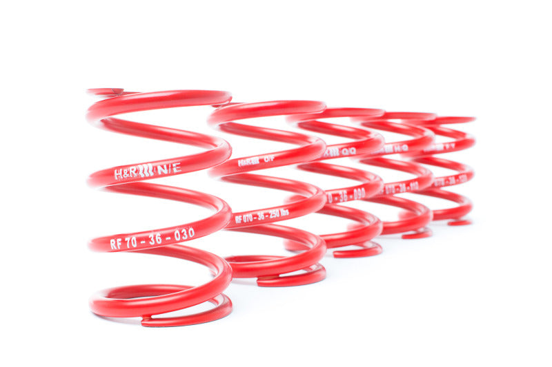 H&R 36mm ID Single Race Spring - 5.12in Length - 229lbs/in Spring Rate - 656lbs Block Load