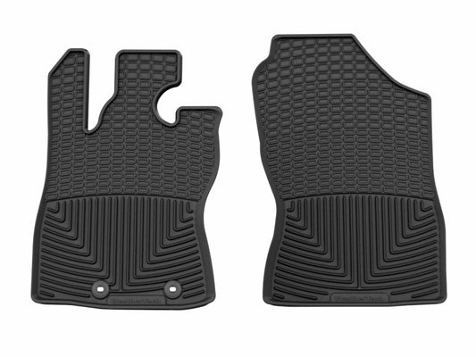 WeatherTech 24-26 Subaru Crosstrek 1st Row Front All-Weather Floor Mats 2pc - Black