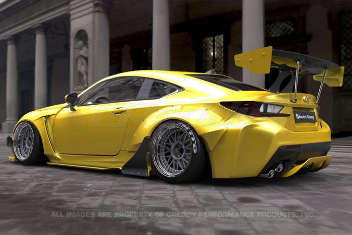 GReddy 2015+ Lexus RC-F Rocket Bunny Full Wide-Body Aero Kit w/o GT Wing