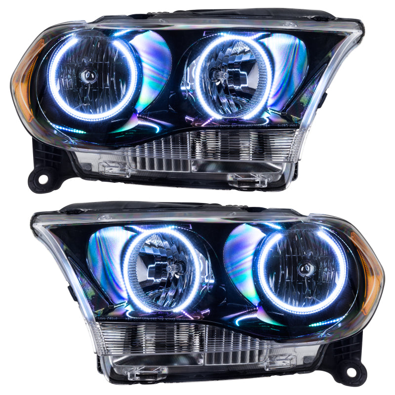Oracle 11-13 Dodge Durango SMD HL Halogen - Black - White