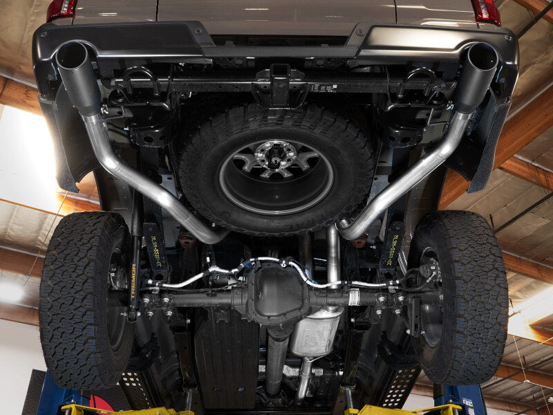 aFe 21-26 Ford F150 Tremor Gemini XV 3IN 304SS Cat-Back Exhaust Dual Rear Exit w/Black Tips
