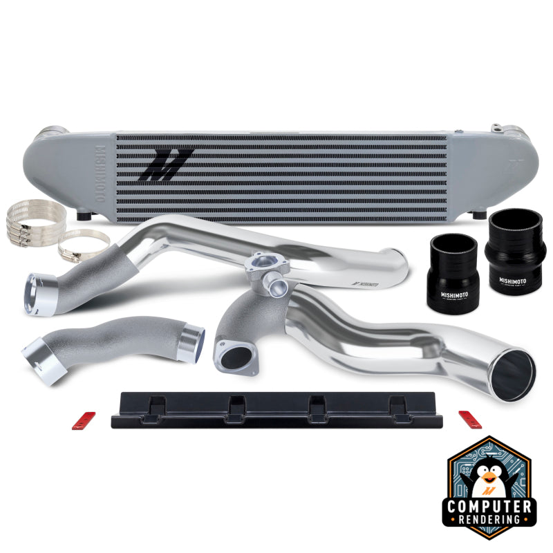Mishimoto 2024+ Ford Mustang 2.3L EcoBoost Performance Intercooler Kit -  Silver/Polished