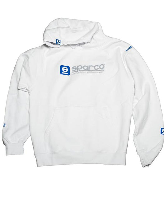 Sparco Sweatshirt Hooded WWW White XXL RG