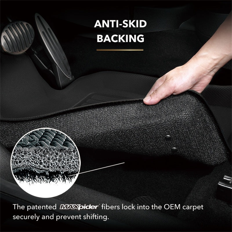 3D MAXpider 12-17 Subaru Impreza / XV Crosstrek / Crosstrek Kagu Black Full Set