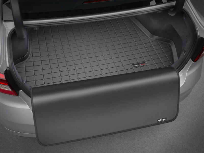 WeatherTech 2015+ Mercedes-Benz S Class (w/ Burnester Sound) Cargo Liner w/ Bumper Protector - Black