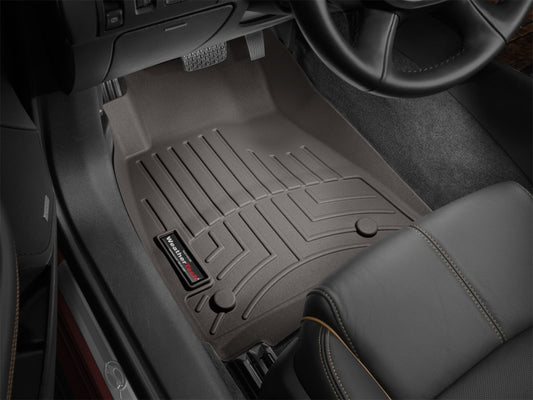 WeatherTech 2014+ Chevrolet Corvette Front FloorLiner - Cocoa